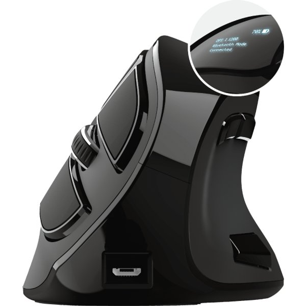 Trust Voxx Mouse Ufficio Mano Destra RF Senza Fili + Bluetooth Ottico 2400 DPI-image