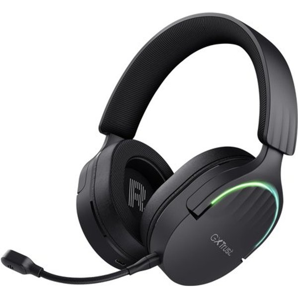 Trust GXT 491 Fayzo Auricolare Con Cavo E Senza Cavo A Padiglione Gaming USB Tipo-C Bluetooth Nero-image