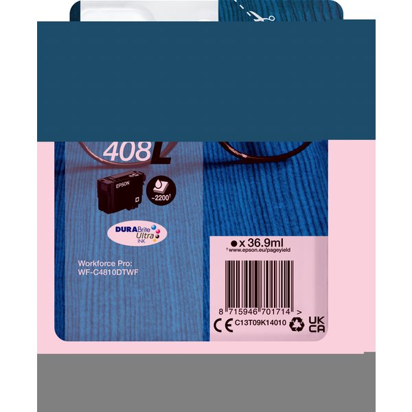 Epson Inchiostro Nero Singolo Durabrite Ultra Occhiali 408L-image