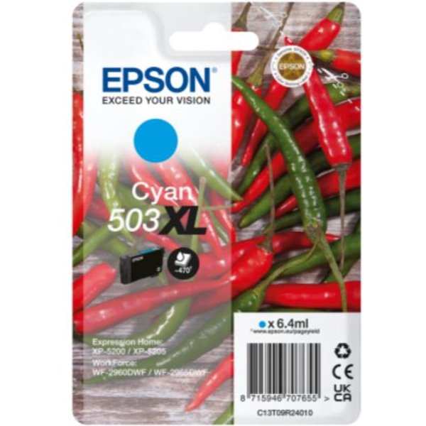 Epson Singlepack Cyan 503XL Ink-image