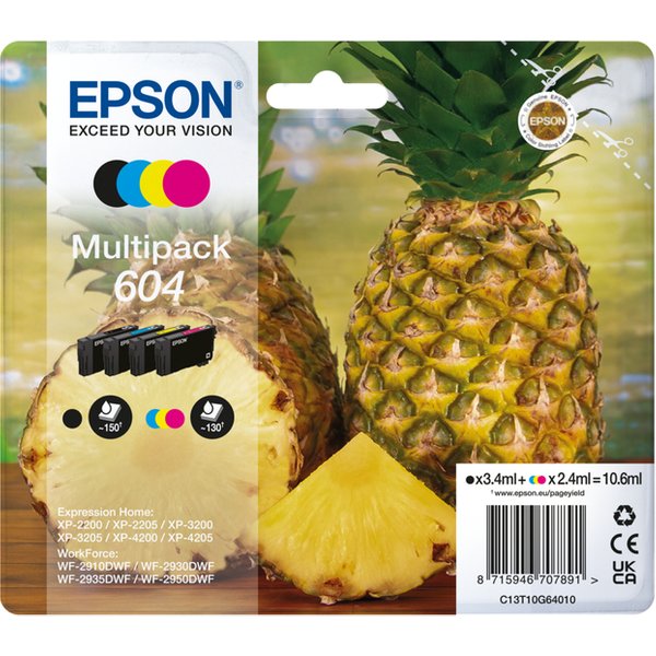 Epson Multipack 4-Colours 604 Ink-image