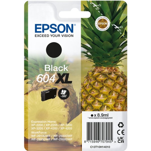Epson Singlepack Black 604XL Ink-image
