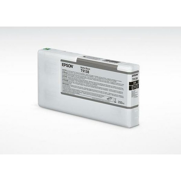 Epson T9138 Cartuccia D'inchiostro 1 Pz Originale Nero Opaco-image