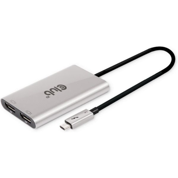 Club3D CSV-1586 Hub Di Interfaccia Thunderbolt 3 40000 Mbit/S Argento-image