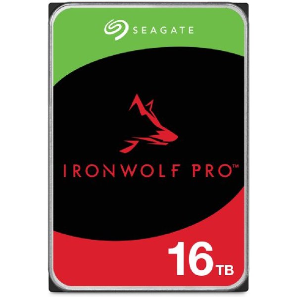 Seagate Ironwolf Pro ST16000NT001 Disco Rigido Interno 16 TB 7200 Giri/Min 256 MB 3.5" Serial ATA III-image