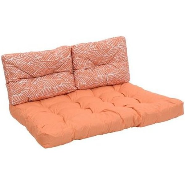 Set Cuscini Panca Amicasa 9878470 Arancio-image