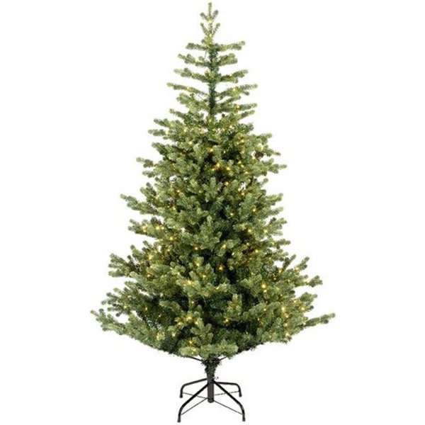 Albero Natale Addobbato Amicasa 9670066 Geneva Verde-image