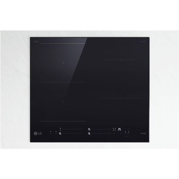 LG CBIZ2435B Piano Cottura Induzione 60Cm, 7,4Kw Con Limitatore, 4 Zone, 1 Flex, Wi-Fi-image