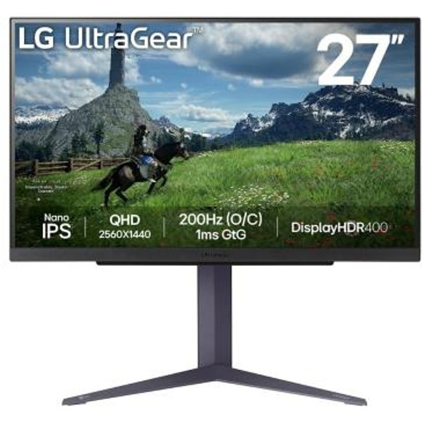 LG 27GS85Q-B Monitor PC 68,6 Cm (27") 2560 X 1440 Pixel Quad HD LCD Nero-image