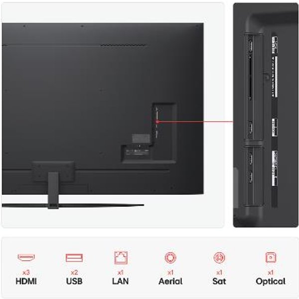 LG Nanocell AI 75NANO81A6A TV Serie NANO81 75'' 4K, α7 Gen8, HDR10, 20W, 3 Hdmi Con Game Optimizer, Smart TV Webos 25-image