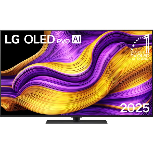 LG Oled Evo AI OLED55G56LS TV Serie G5S 55'' 4K, α11 Gen2, Brightness Booster Ultimate, 60W, 4 Hdmi 165Hz, Smart TV 2025-image