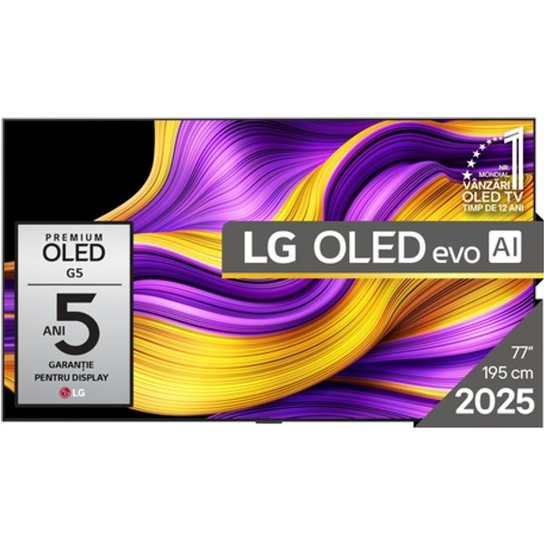 LG Oled Evo AI OLED77G51LW TV 195,6 Cm (77") 4K Ultra HD Smart TV Wi-Fi Nero-image