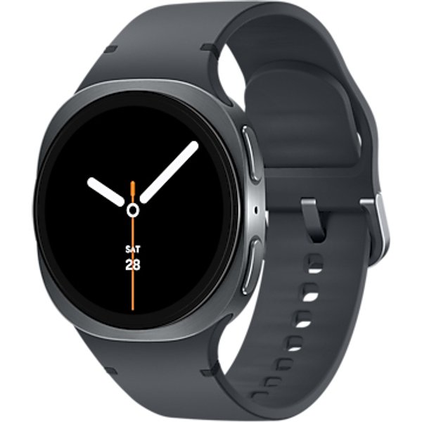 Samsung Galaxy Watch 8 3,3 Cm (1.3") Amoled 40 Mm Digitale 438 X 438 Pixel Touch Screen Grafite Wi-Fi GPS (Satellitare)-image