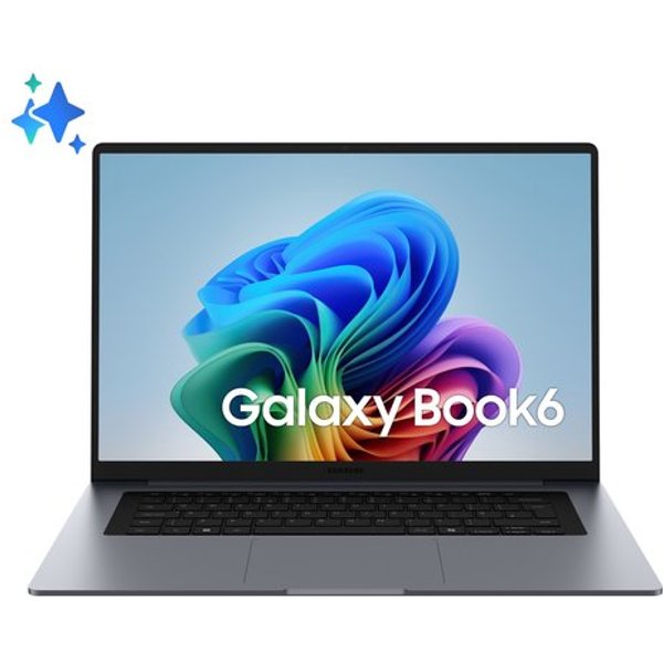Samsung Galaxy Book6 Copilot+ PC Intel Core Ultra 7 355 Computer Portatile 40,6 Cm (16") Wuxga 16 GB Lpddr5X-Sdram 512 GB SSD Wi-Fi 6E (802.11Ax) Windows 11 Home Grigio-image