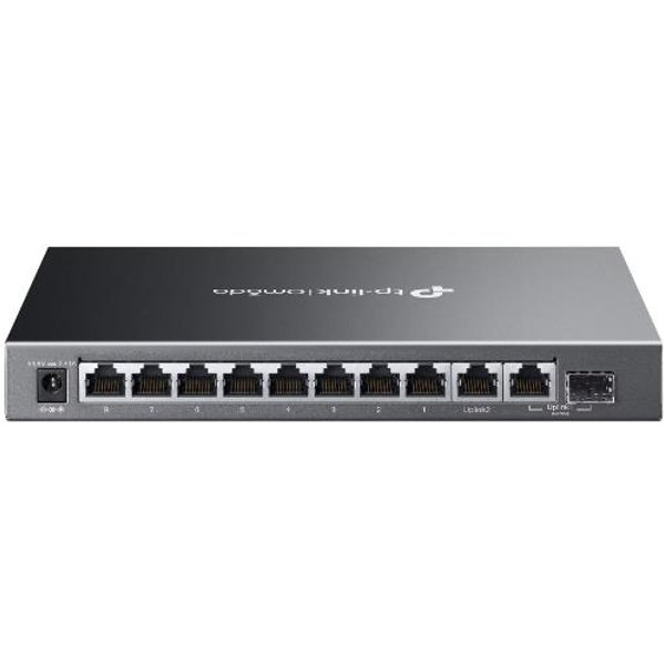 TP-Link Omada ES210GMP Switch Di Rete Gestito Gigabit Ethernet (10/100/1000) Supporto Power Over Ethernet (Poe) Nero-image