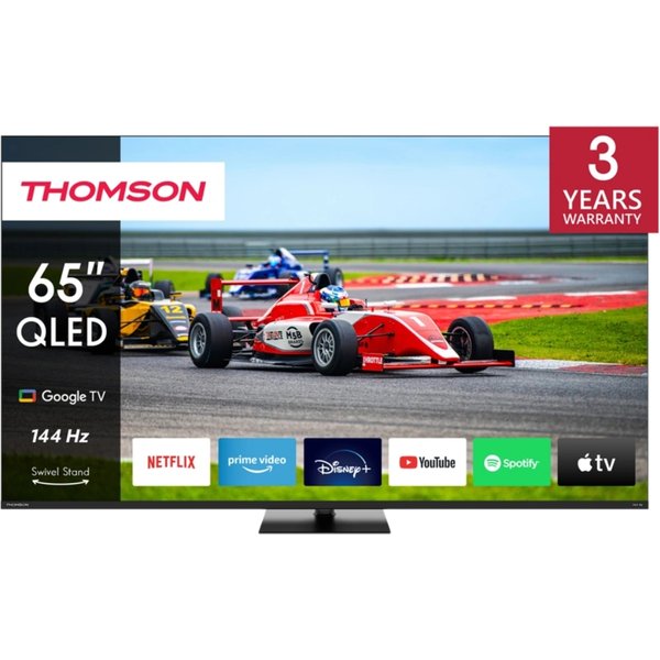 Thomson 65QG7C14 Tv 65 Smart Qled PRO 4K UHD Google DVBT2/S2 Wi-Fi Nero-image