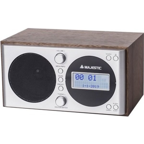 Radio Majestic WR162 DAB Con Sveglia-image