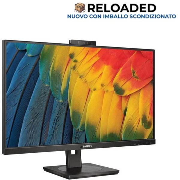 MON 23.8 IPS Hdmi DP USB USB LAN MM Philips 24B1U5301H Webcam Ricondizi-image