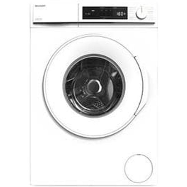Sharp ES-NFA8121WD-IT Lavatrice Caricamento Frontale 8 Kg 1200 Giri/Min Bianco-image