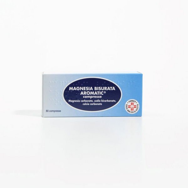 Magnesia Bisurata Aromatic 80 Pastiglie-image