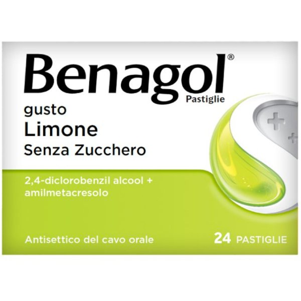 Benagol 1,2 Mg + 0,6 Mg - Pastiglie Senza Zucchero Al Limone-image
