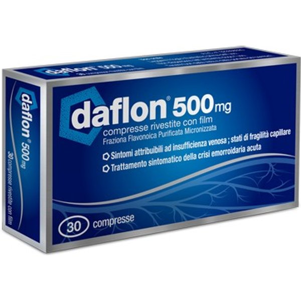 Daflon 500 Mg 30 Compresse Rivestite-image