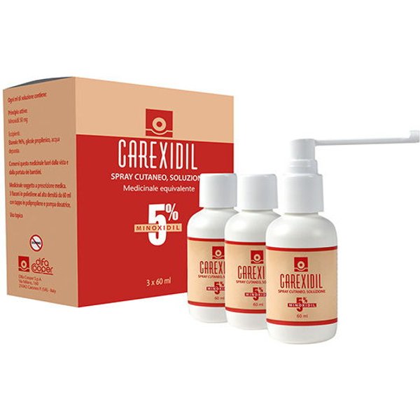 Carexidil 5% Soluzione Cutanea Contro La Caduta Capelli-image