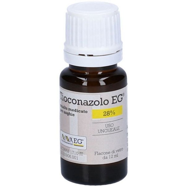 Tioconazolo Eg 28% Smalto Medicato Per Unghie 12 Ml-image