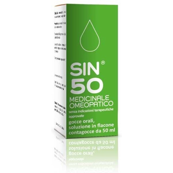Sin 50 Gocce Orali Omeopatiche Da 50Ml-image
