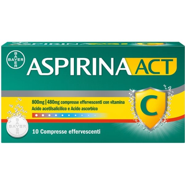 Aspirinaact C Antinfiammatorio E Antidolorifico Con Vitamina C-image