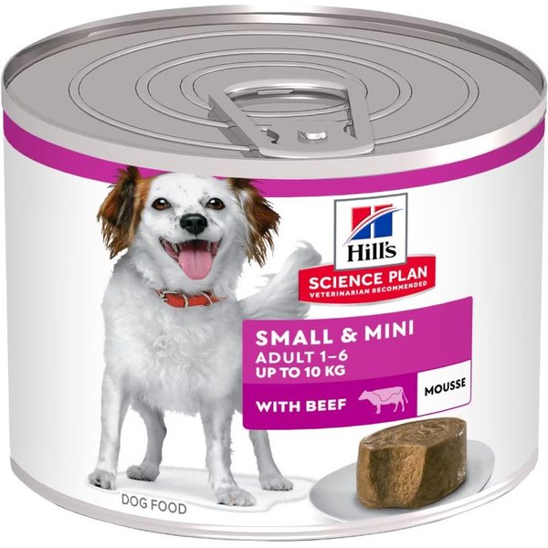 Hill's Canine Adult Small&Mini Mousse Manzo Lattina 200 Gr-image