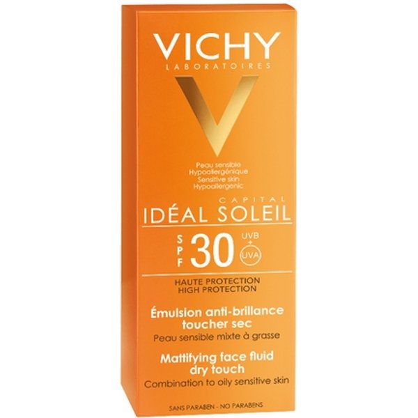 Vichy Capital Soleil Crema Viso Dry Touch 30-image
