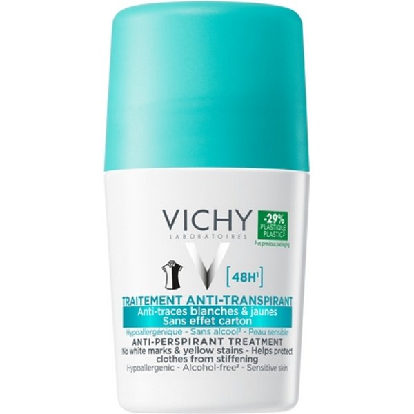 Vichy Deodorante Roll-On Anti Tracce 48H-image