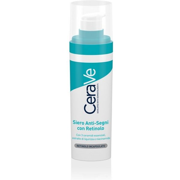 CeraVe Siero Viso Anti-Imperfezioni Retinolo Esfoliante Illuminante 30Ml-image