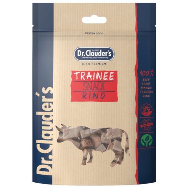 Dr. Clauder's Cane/Gatto Snack Trainee Cubetti Manzo 80 Gr-image