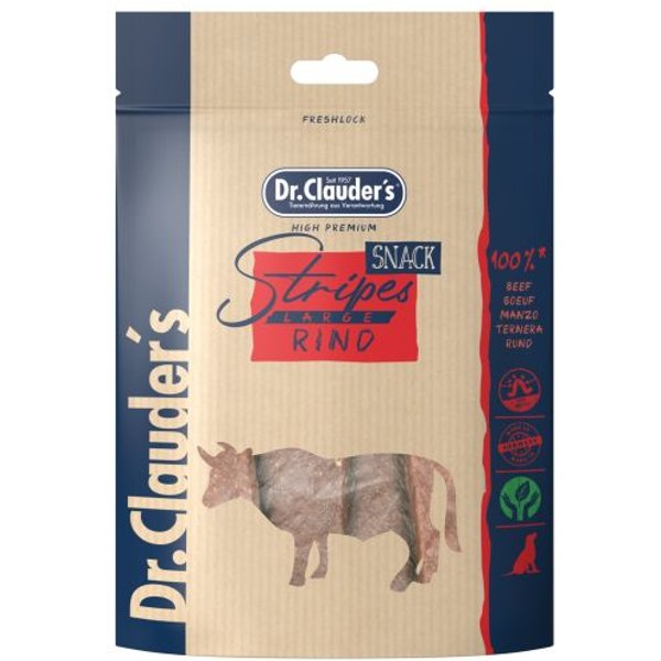 Dr. Clauder's Cane Snack Stripes Filetto Di Manzo 80 Gr-image