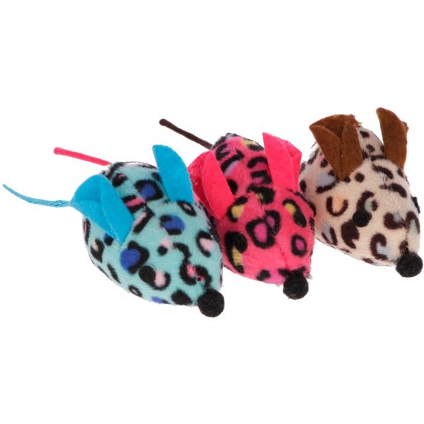 Kerbl Gatto Gioco Topo 6,5 Cm (Colori Assortiti)-image