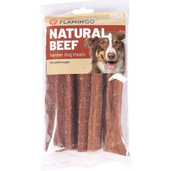 Flamingo Cane Snack Nature Manzo Harder 150 Gr-image