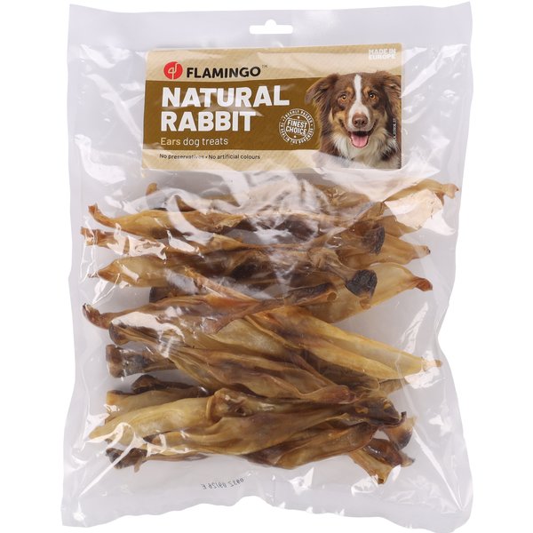 Flamingo Cane Snack Nature Orecchie DI Coniglio 200 GR-image