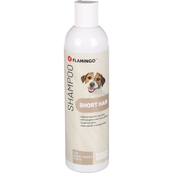 Flamingo Cane Shampoo Pelo Corto Con Olio Di Avocado 300 Ml-image
