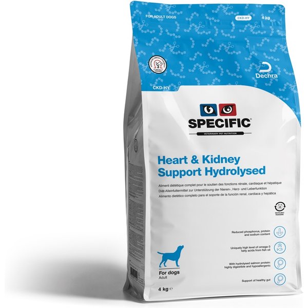 Specific Cane Heart & Kidney Support Hydrolyzed (CKD-HY) Cf. (3X4 Kg) 12 KG-image