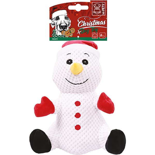 M-PETS Xmas Cane Gioco In Peluche "Frosty" 24X19X13 Cm-image