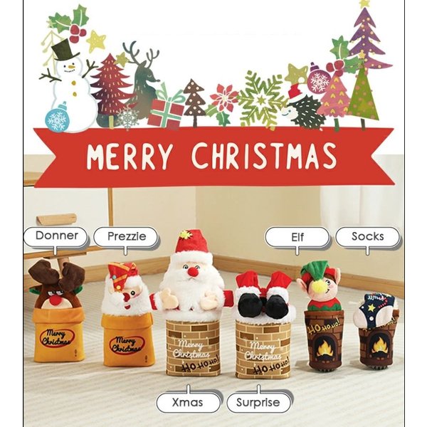 M-PETS Xmas Cane Gioco Snack Attack "Elf"-image