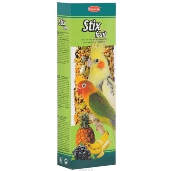 Padovan Parrocchetti Snack Stix Fruit 100 Gr-image