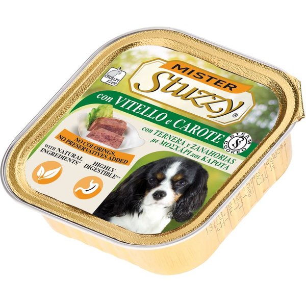 Stuzzy Cane Pate' Vaschetta Adulto Vitello 150 GR-image
