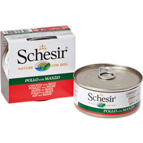 Schesir DOG Pollo/Manzo 150G-image