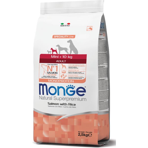 Monge Mini Adult Salmone&Riso-image