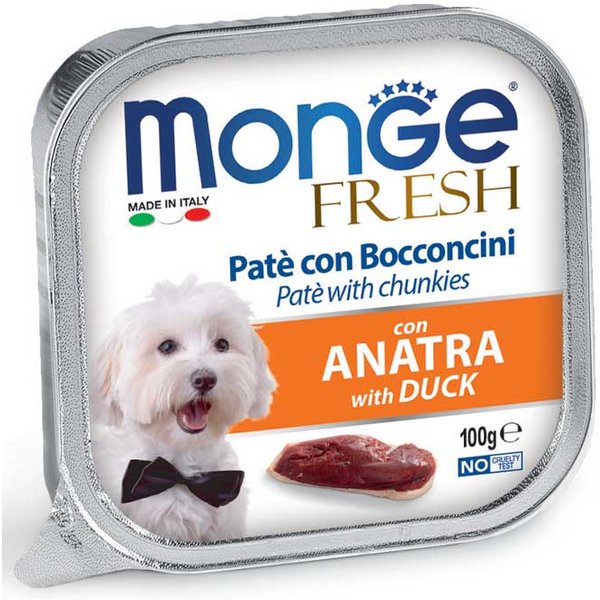 Monge Dog Fresh Anatra Pate'-image