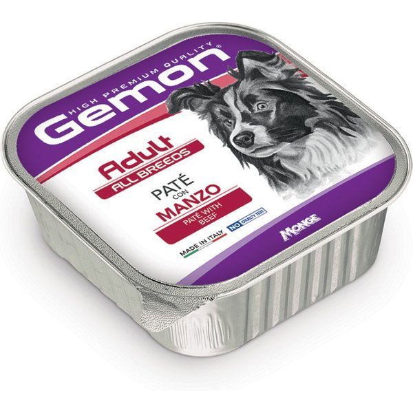 Gemon Pate' Adult Manzo 150G-image