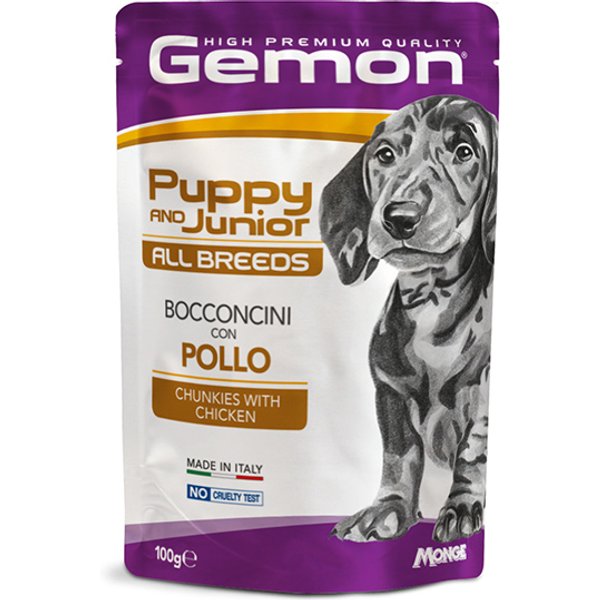 Gemon Puppy J Bocc Pollo 100G-image